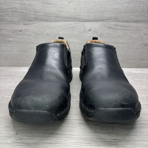 Red Wing 8700 Slip On Work Shoes Mens 9 E2 Black Leather Slip Resistant Utility main image 5